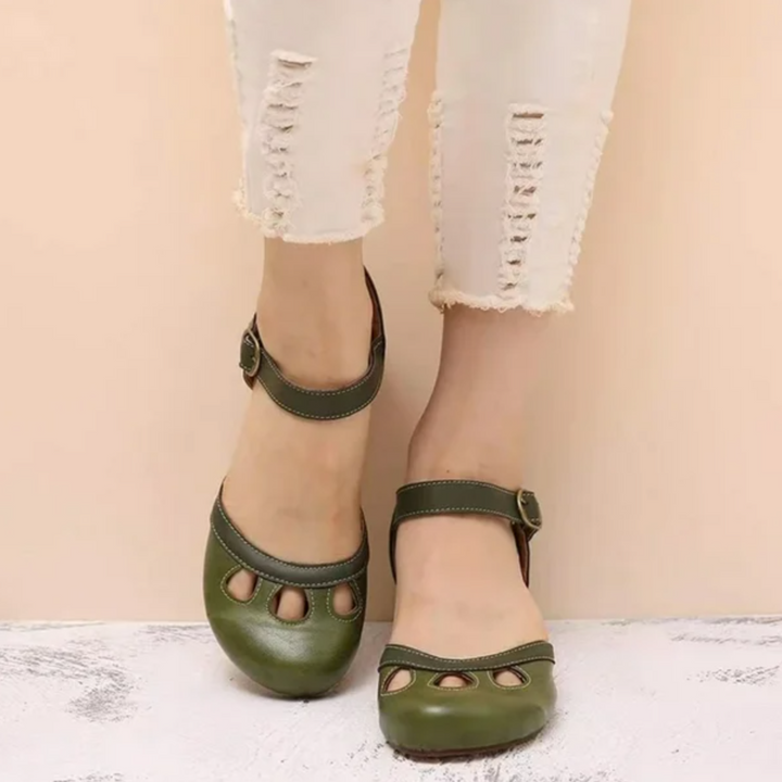Mary Jane Shoes For Women | Closed Toe With Ankle Strap