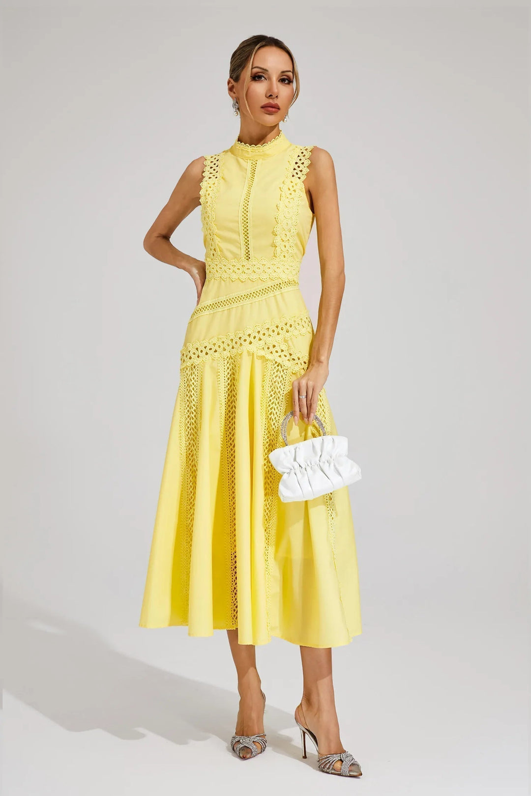 Women's Wedding Guest Midi Dress | A-Line
