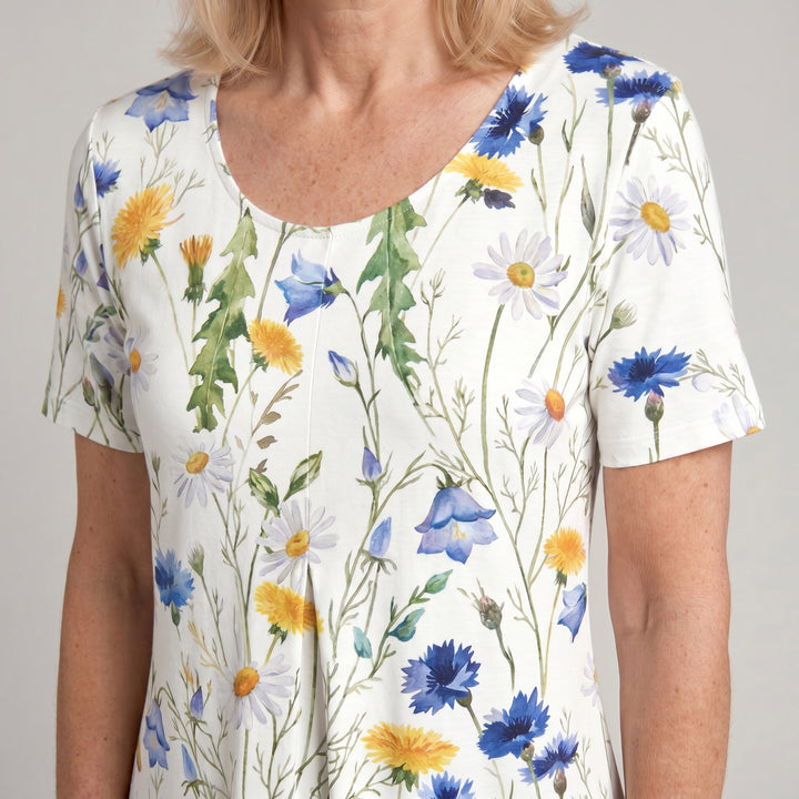 Women's Casual Dress | Midi Floral-style Print Midi