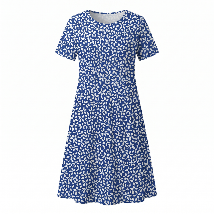 Women's Casual Dress | Midi Floral-style Print Midi