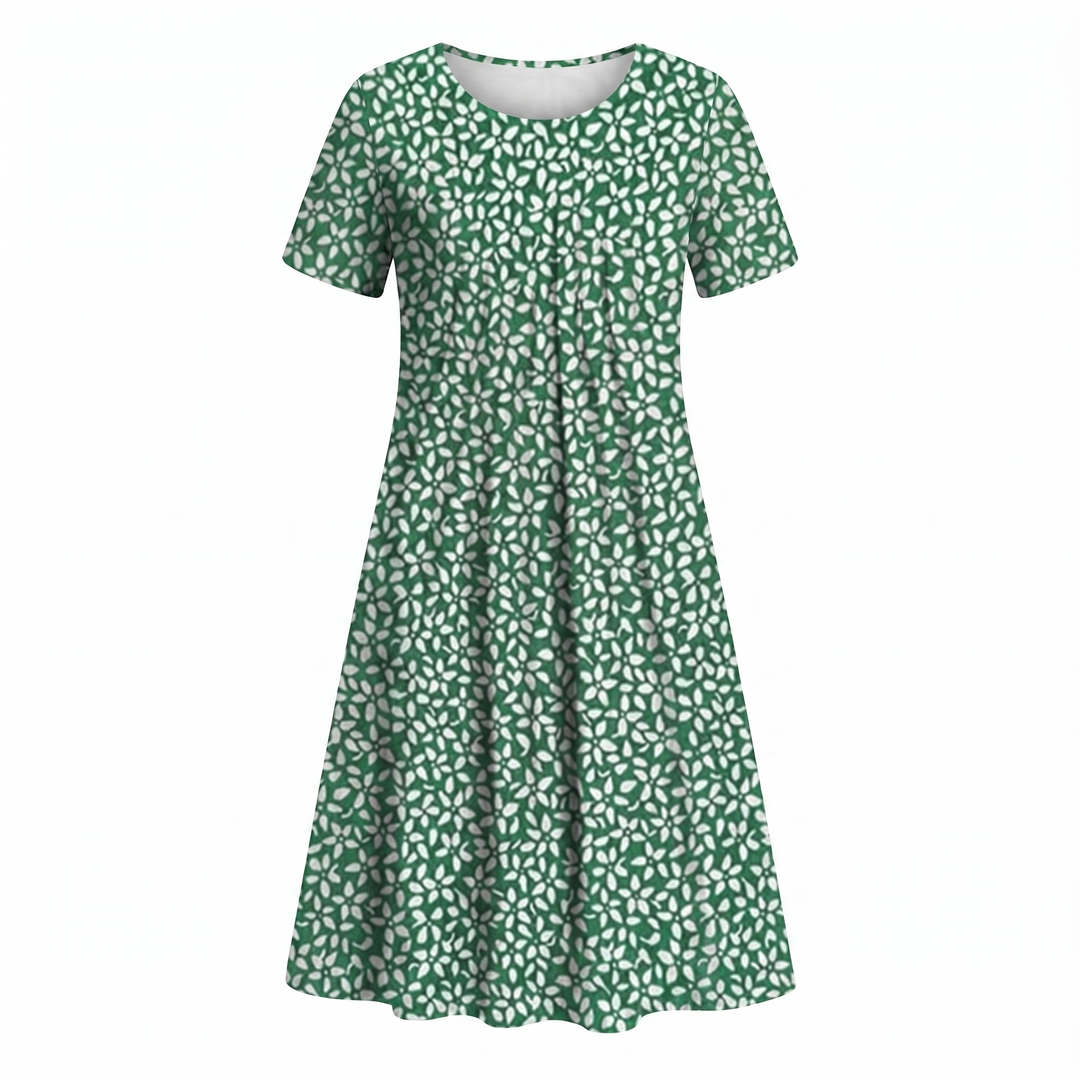Women's Casual Dress | Midi Floral-style Print Midi
