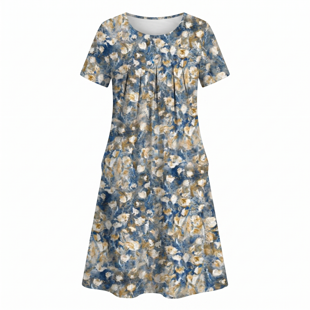 Women's Casual Dress | Midi Floral-style Print Midi