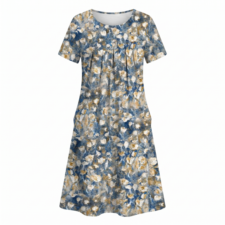 Women's Casual Dress | Midi Floral-style Print Midi