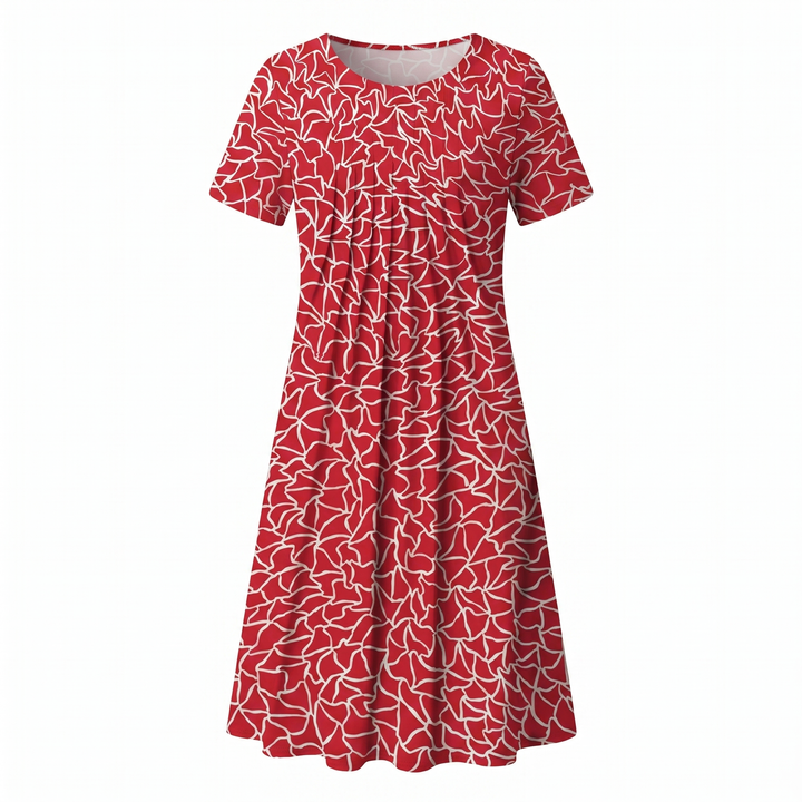 Women's Casual Dress | Midi Floral-style Print Midi