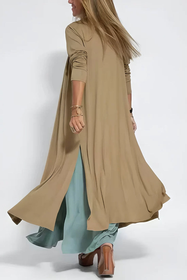 Women's Dress  | Layered Maxi with Cardigan